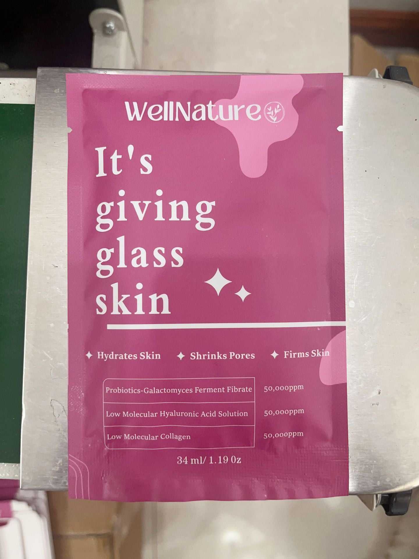 Nursing Collagen Overnight Mask packaging and product images set