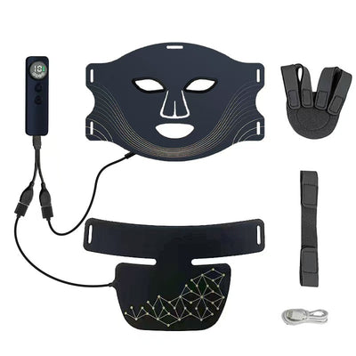Neck Beauty Instrument Fade Neck Pattern Infrared Light Neck Massager Beauty