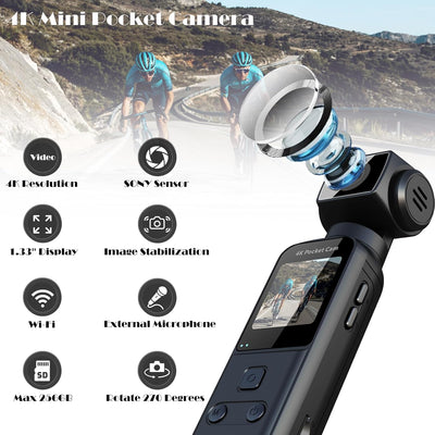 SnapTrail 4K™ - Shake-Free, Anywhere Capture