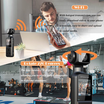 SnapTrail 4K™ - Shake-Free, Anywhere Capture