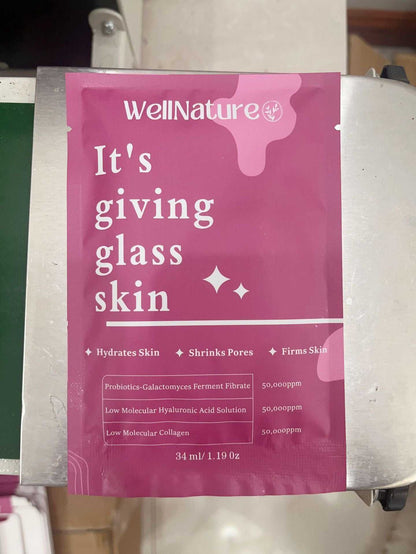 Nursing Collagen Overnight Mask packaging and product images set