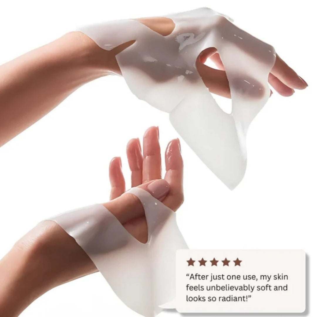 Nursing Collagen Overnight Mask packaging and product images showing 1pc and 4pcs options