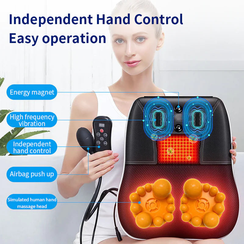VibeTherm™ - Ultimate Back & Waist Massage Buddy