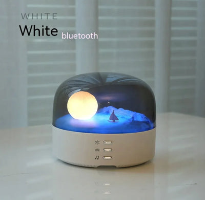 LunaGlow™ - Crescent Moon Speaker & Night Light